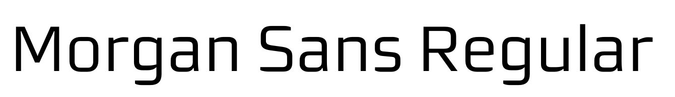 Morgan Sans Regular